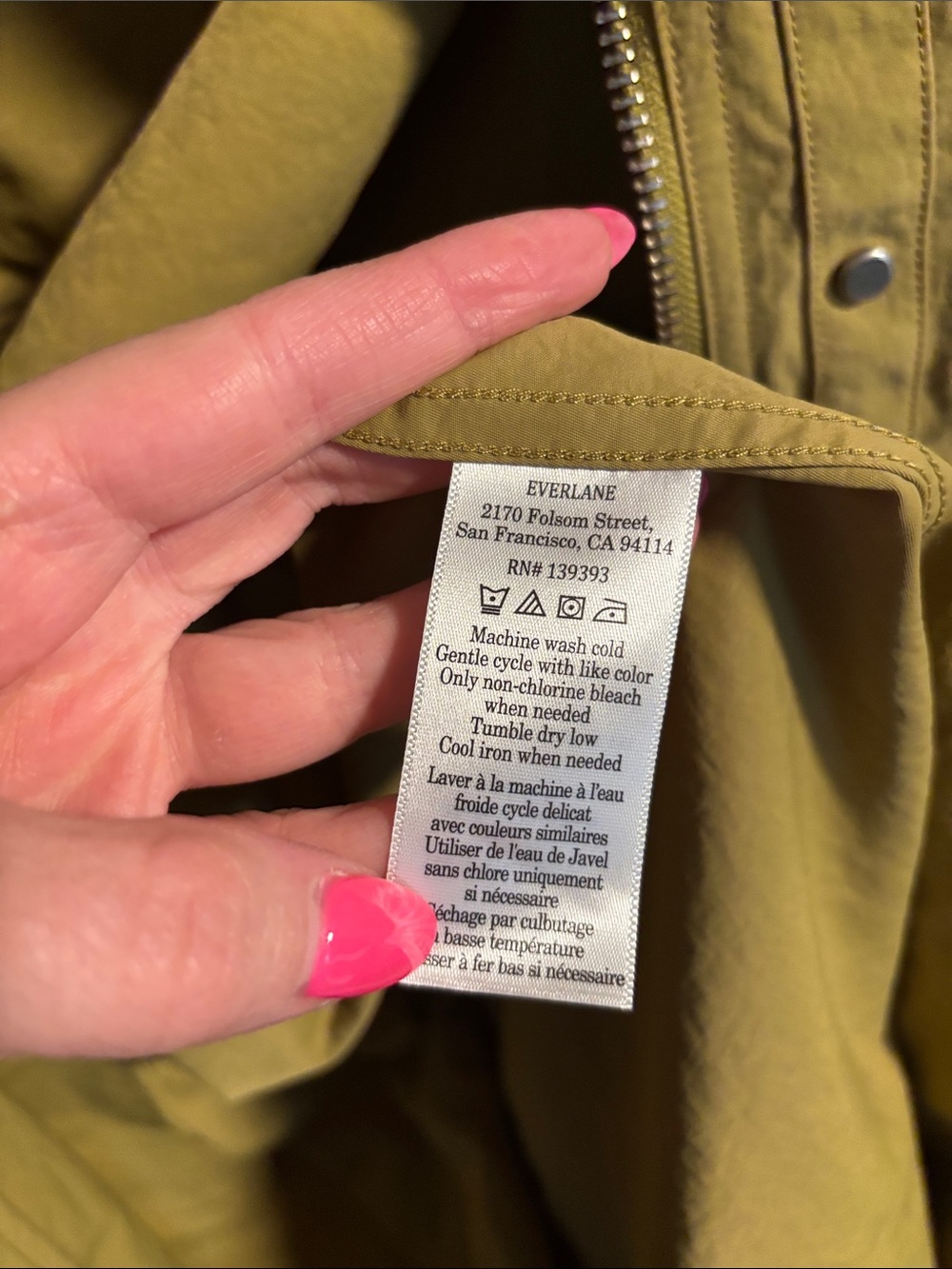 NWT Everlane The Oversized Anorak - Picture 13 of 14
